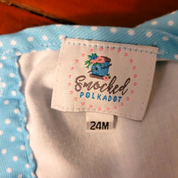 Smocked Animal Romper - Picture 4 of 5